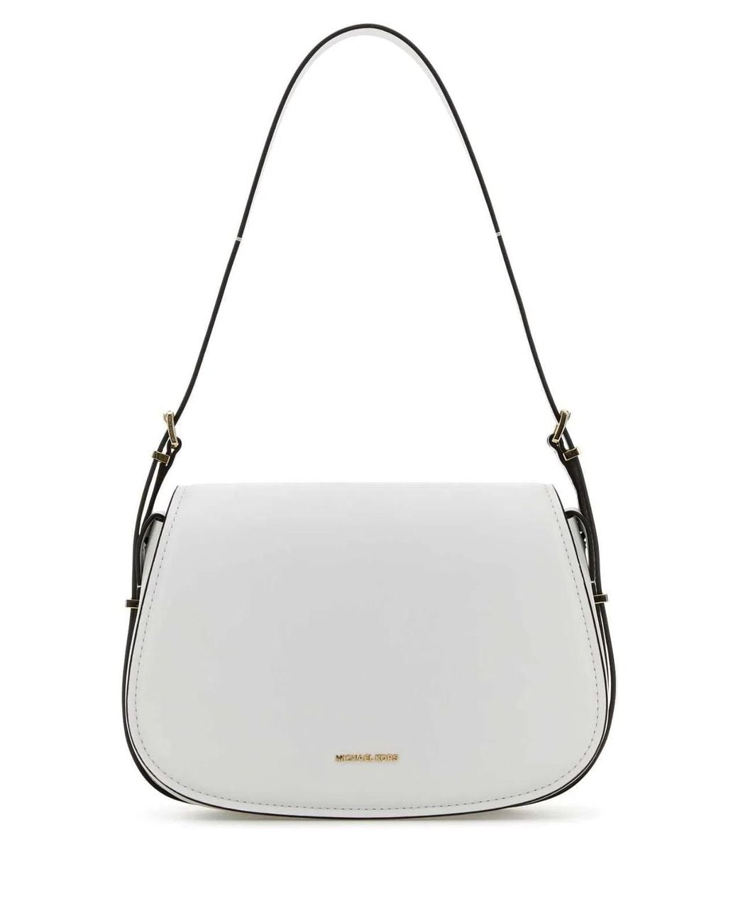MICHAEL Michael Kors White Michael By Michael Kors 30/32 Solid Liscio Leather