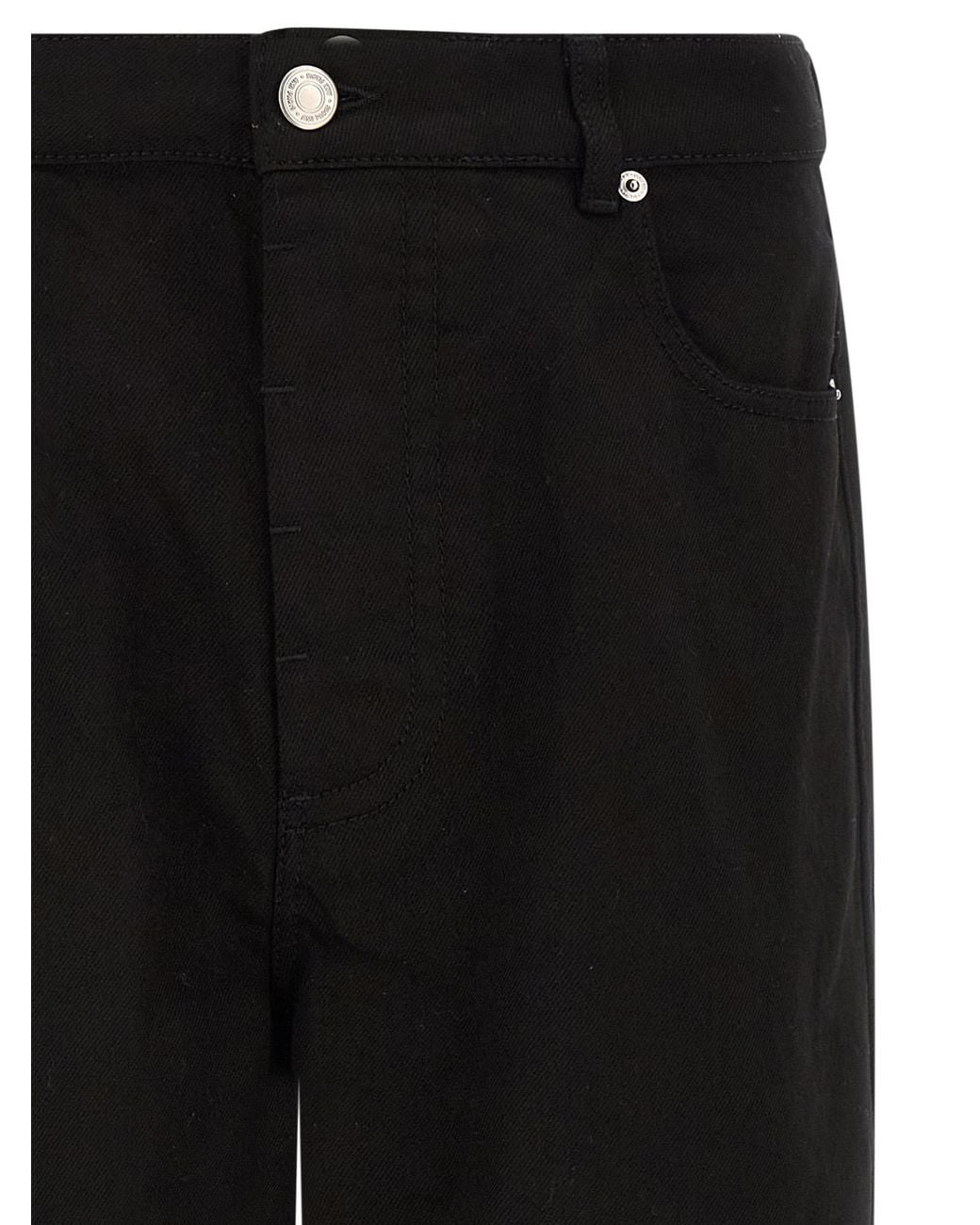 AMI Black Denim Jeans for men