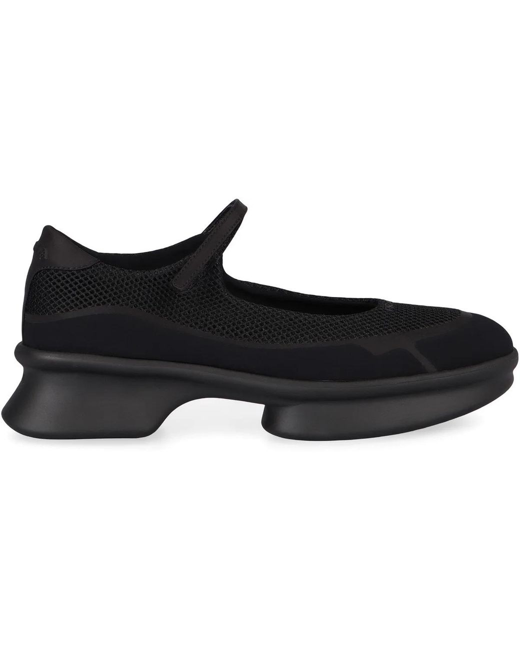 Prada Black Mesh Sneakers Technical Fabric Trainers