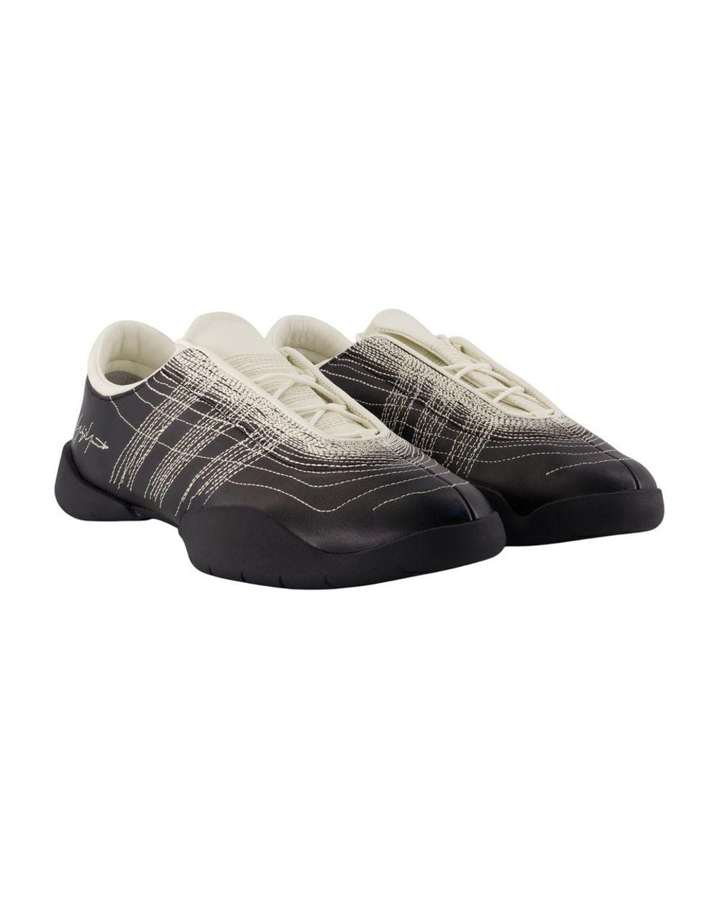 Y-3 Black Regu Sneakers for men