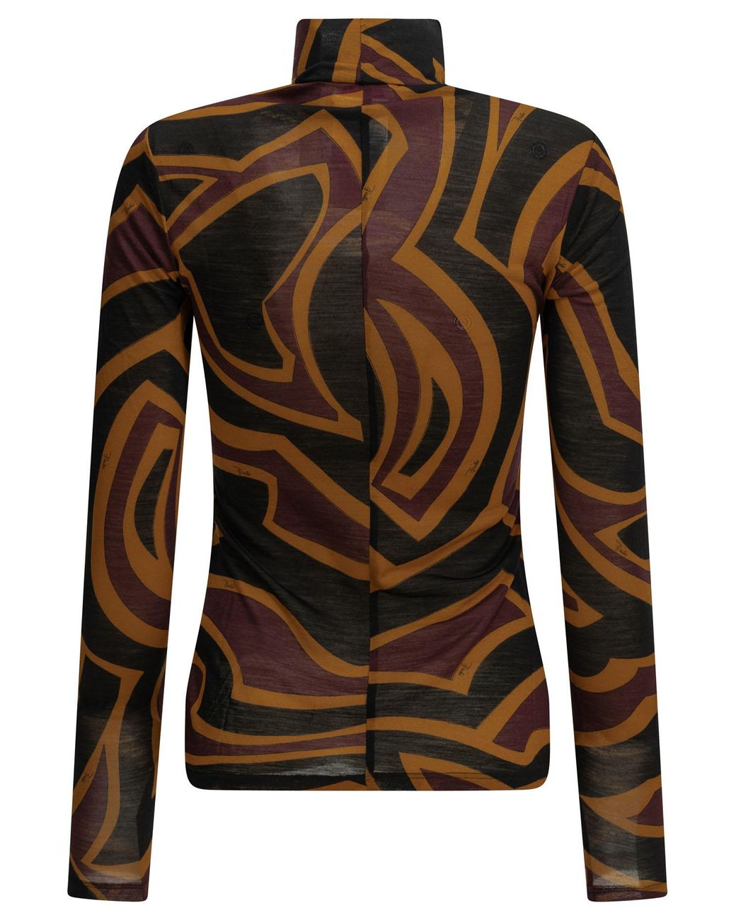 Emilio Pucci Black "Labirinto" Casual Top