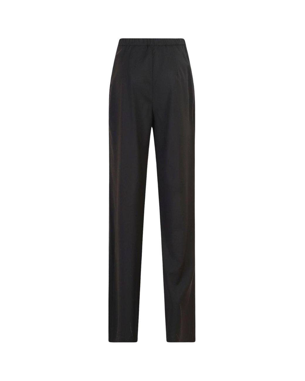 Max Mara Black Crisma Wide-Leg Trousers