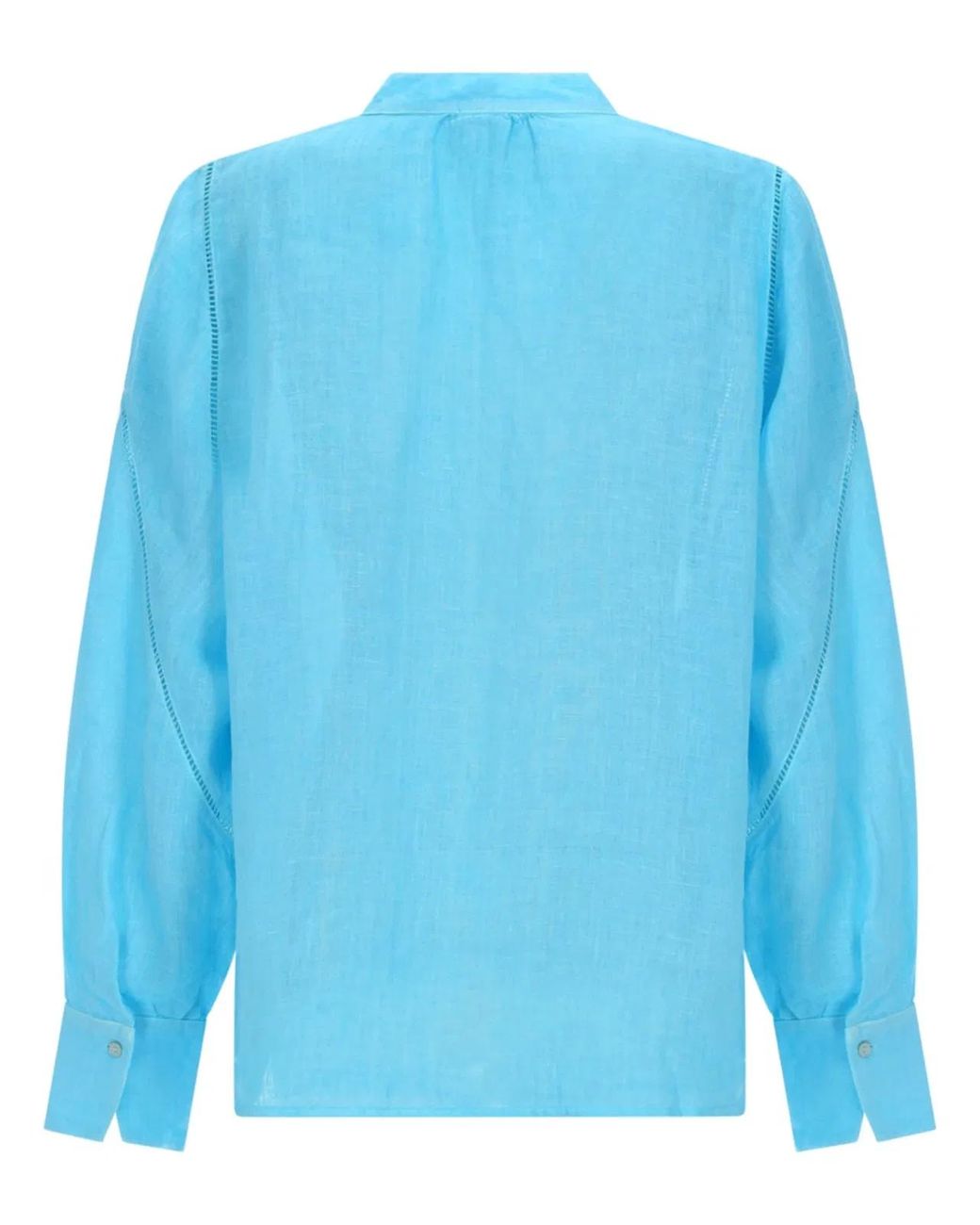 120% Lino Blue Camicia