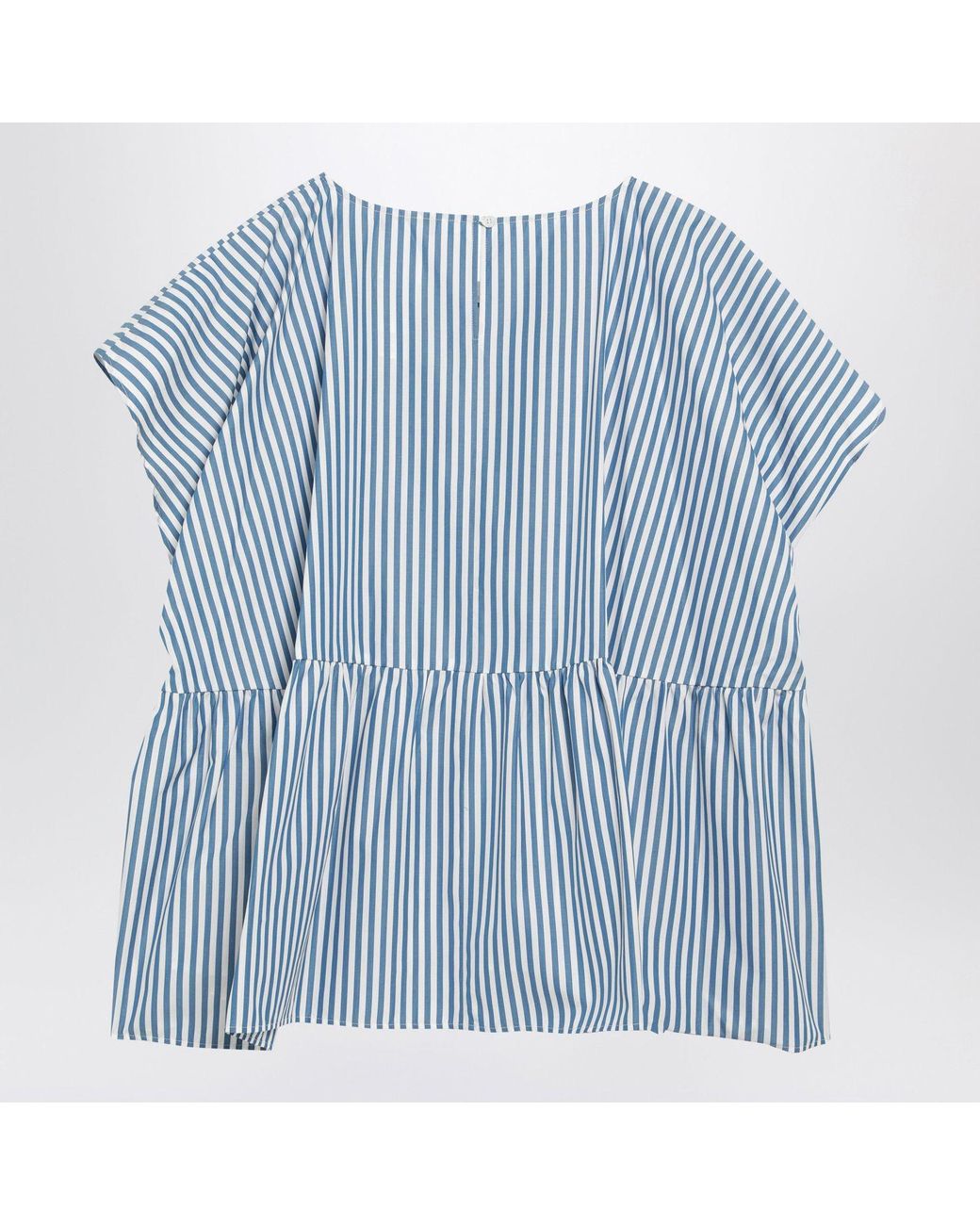 Weekend by Maxmara Blueette Cotton Poplin Blouse