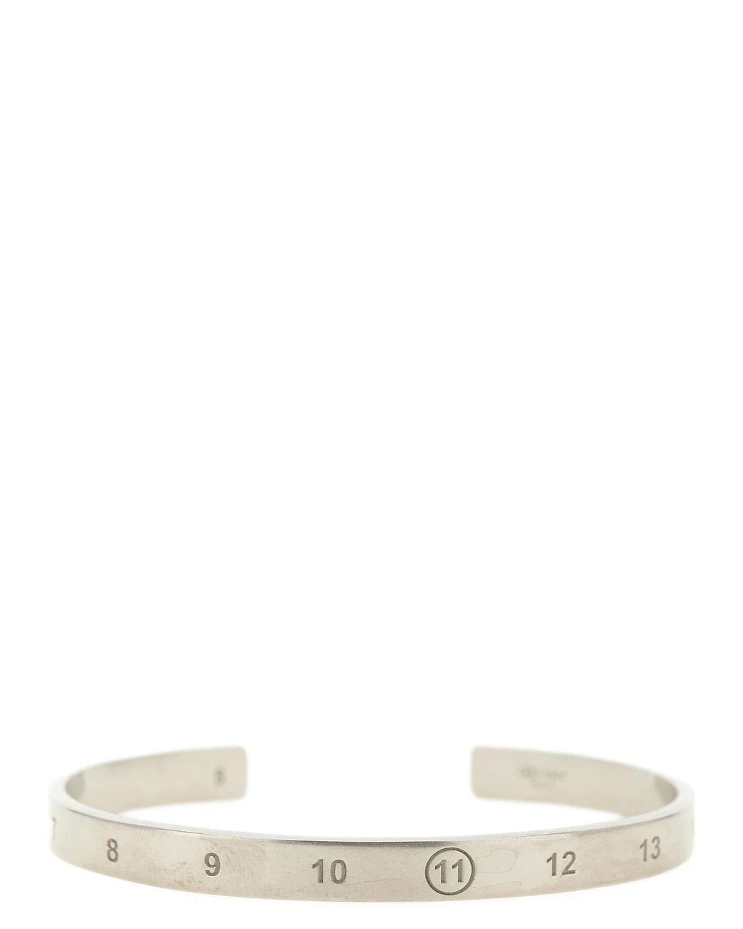 Maison Margiela White 'Numeric' Bracelet for men