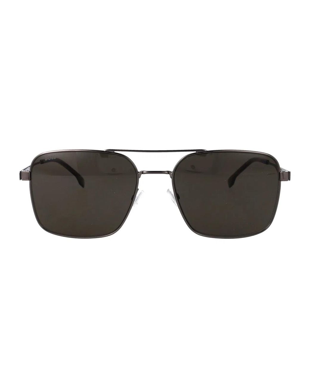 Boss Black Stainless Steel Sunglasses for men