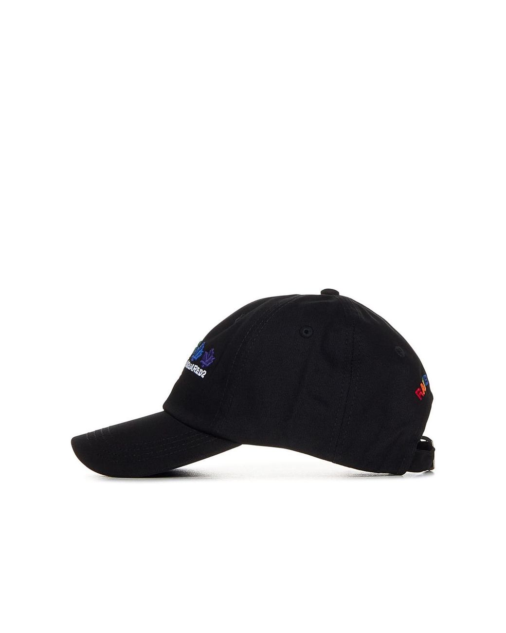 DSquared² Blue Leaf Logo Baseball Cap for men
