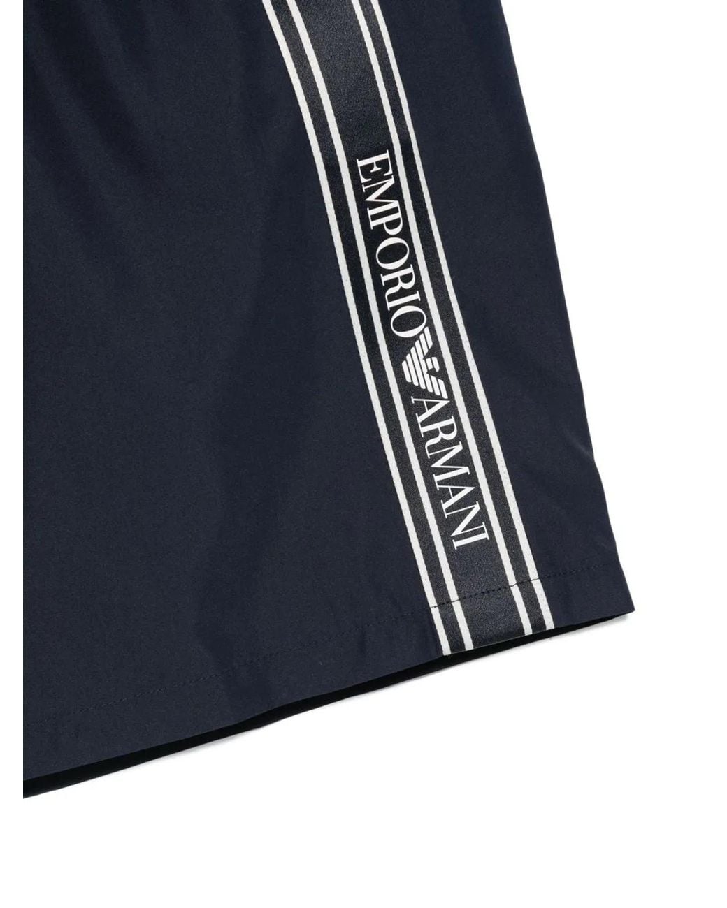 Emporio Armani Blue Polyamide Beachwear for men