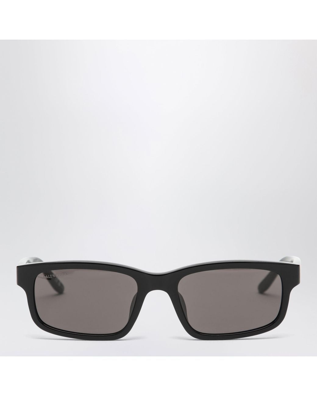 Balenciaga Gray Af Daily Rectangular Sunglasses for men