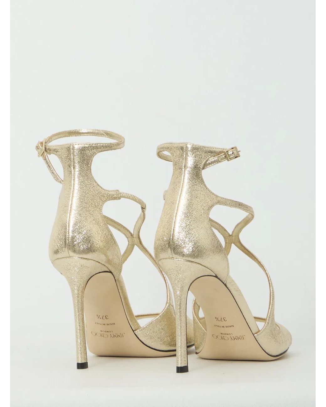 Jimmy Choo Natural Azia 95 Sandals