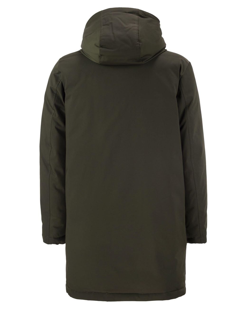 Fay Gray Stretch Fabric Hooded Parka By for men