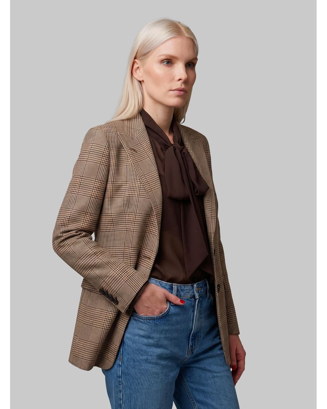 Tagliatore Natural Bertha Single-Breasted Jacket