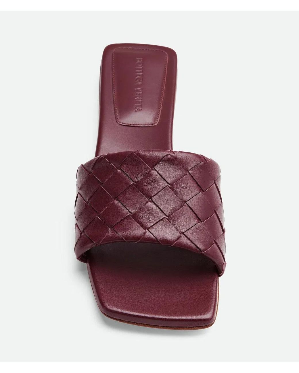 Bottega Veneta Brown Parco Flat Mules
