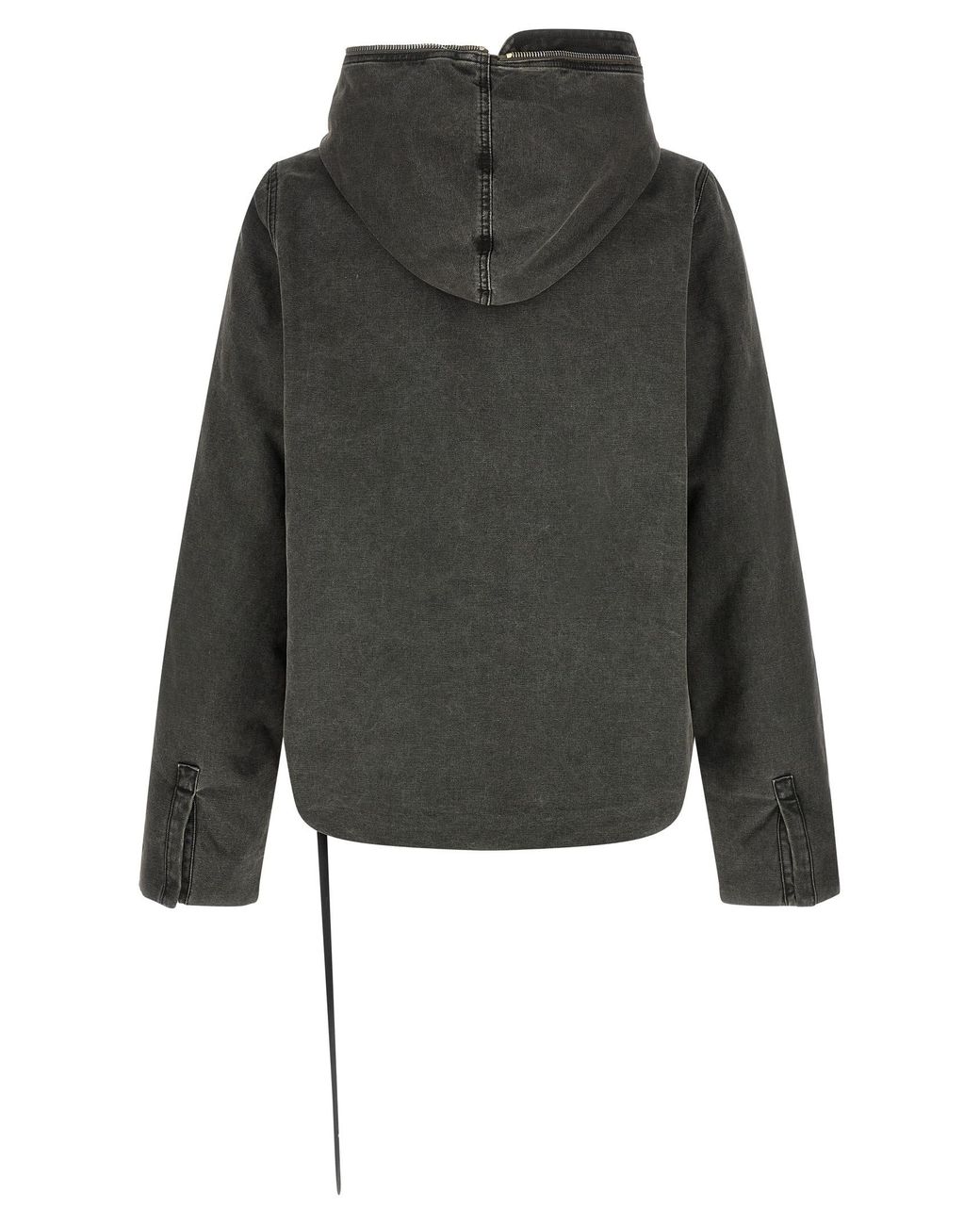 Rick Owens Black 'Gimp Zipfront' Jacket for men