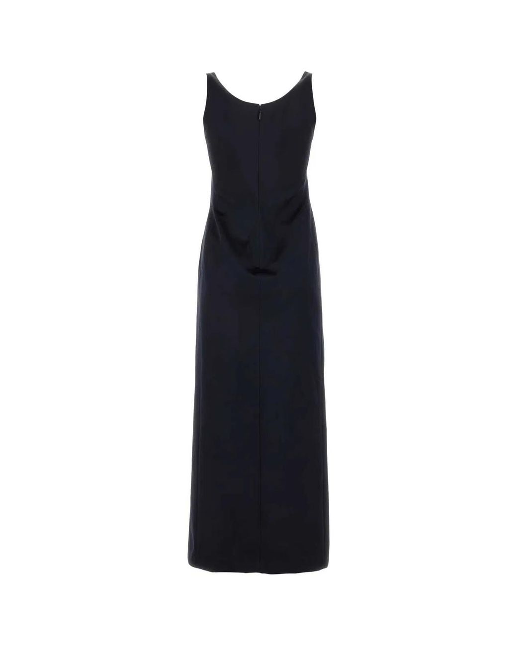 Fendi Blue Midnight Satin Dress