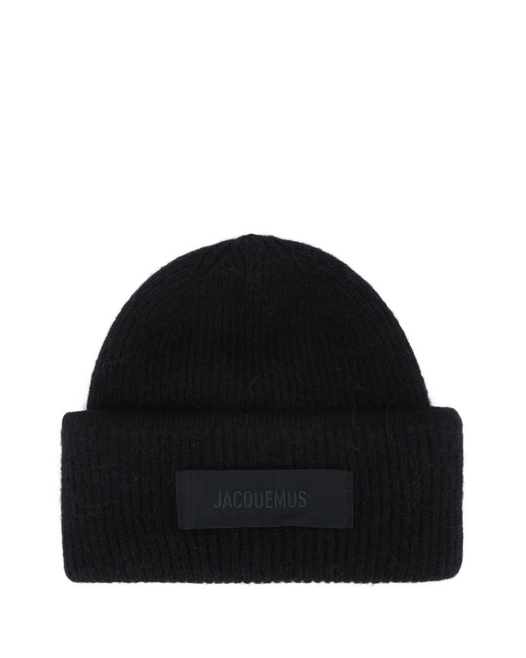 Jacquemus Black The Beanie With Grosgrain Trim