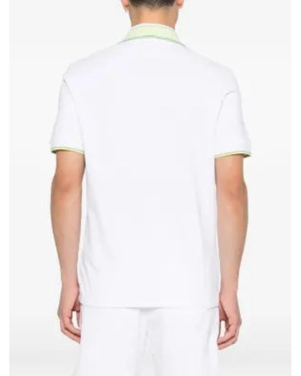 Casablanca White Pique Shirt for men