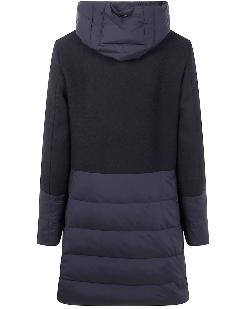 Herno Blue "Mix Fabric" Medium Jacket