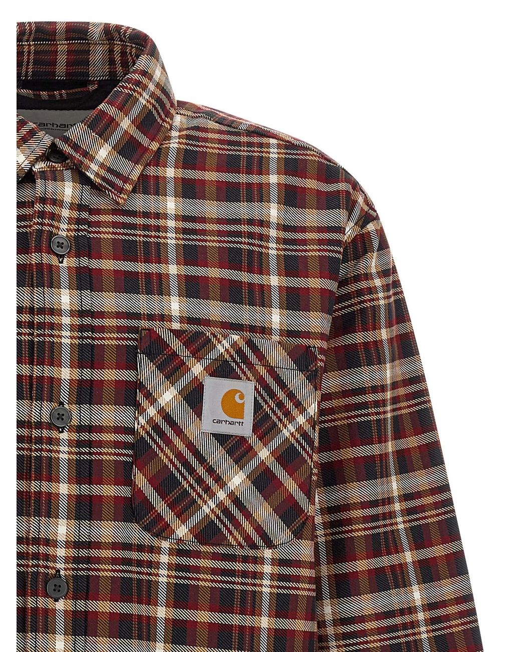 Carhartt Brown 'Cronyn' Overshirt for men