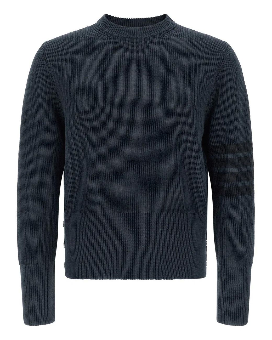 Thom Browne Blue '4Bar' Sweater for men