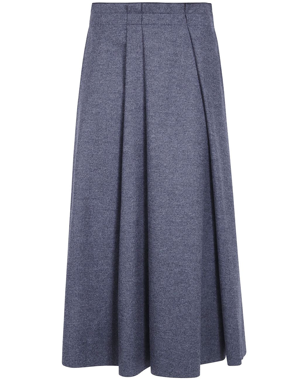 Sofie D ́hoore Blue "Savy" Wide Gathered Skirt