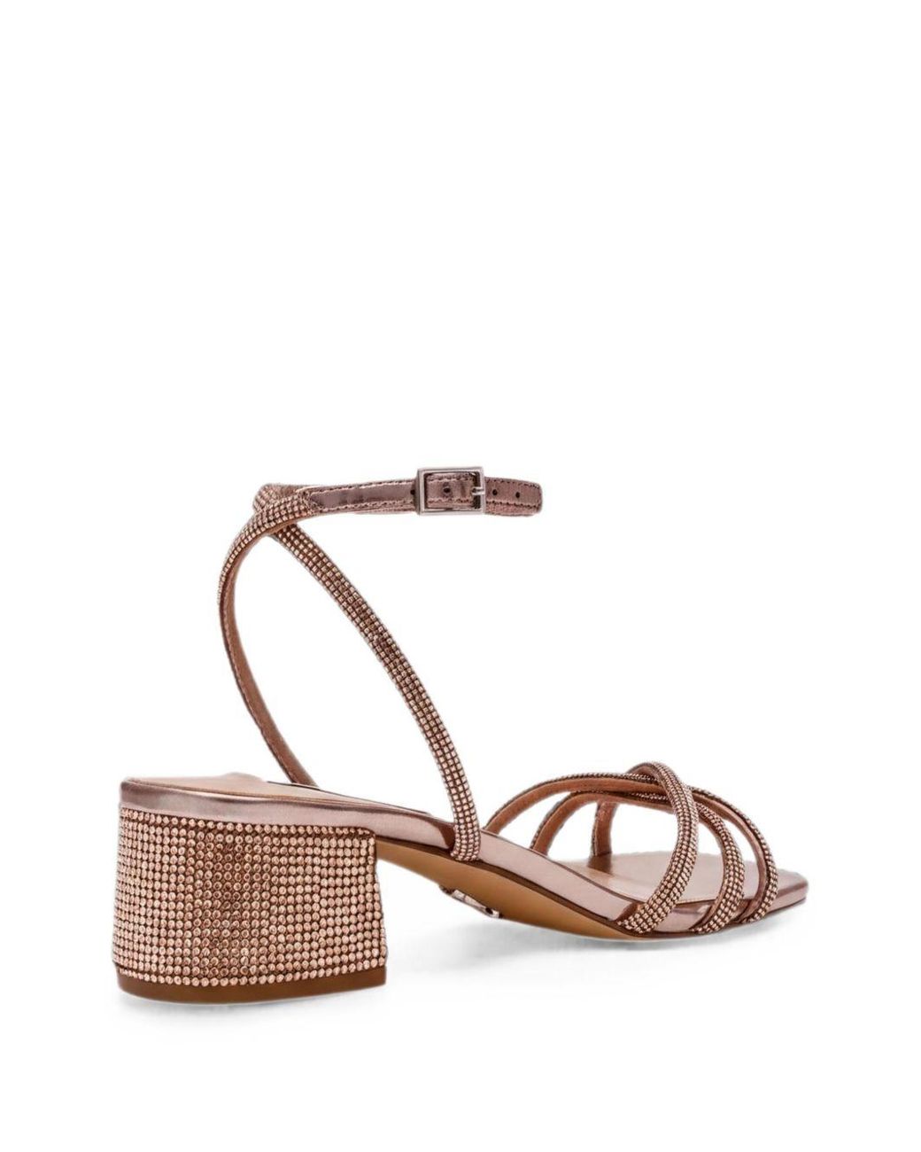 Steve Madden Metallic Rose Sandals