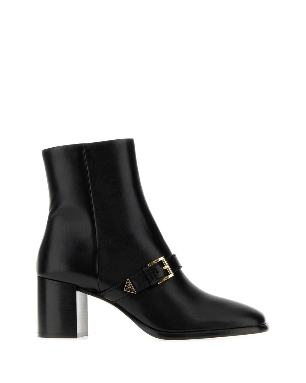 Prada Black Tronchetti Boots