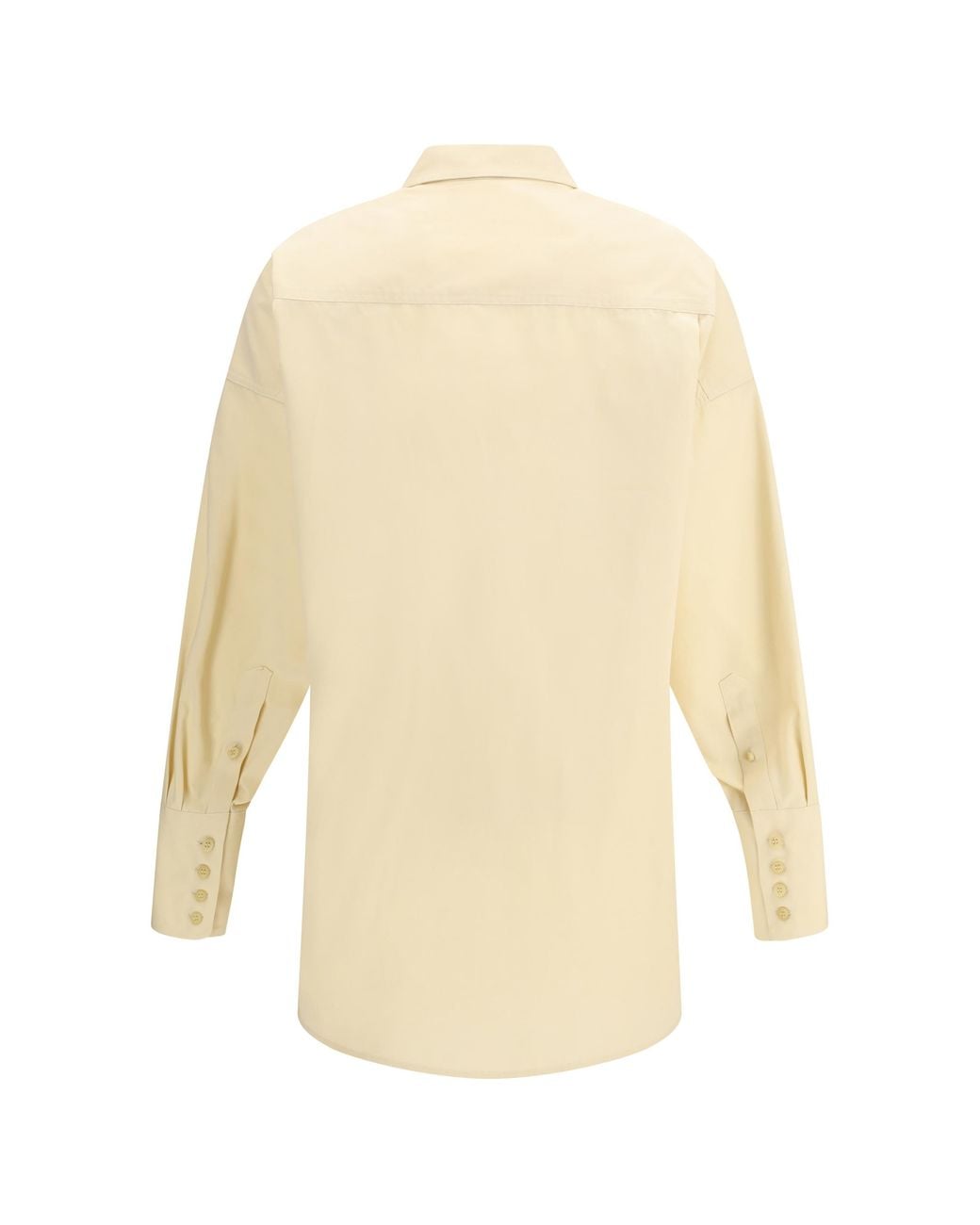 DARKPARK White Carla Oversized Shirt Cotton