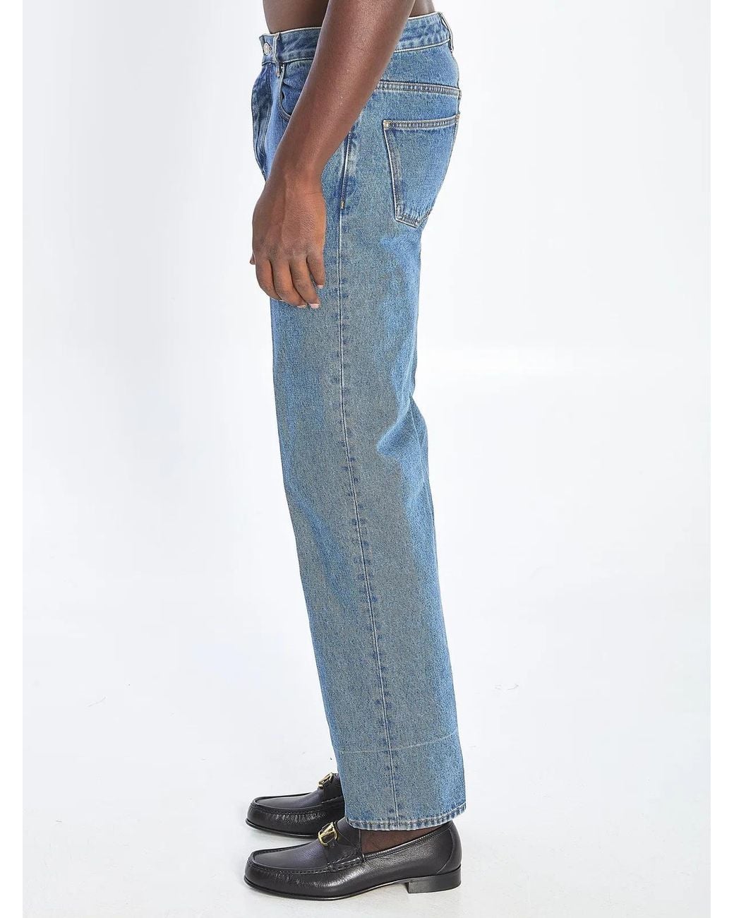 Valentino Garavani Blue Chez Denim Pants for men