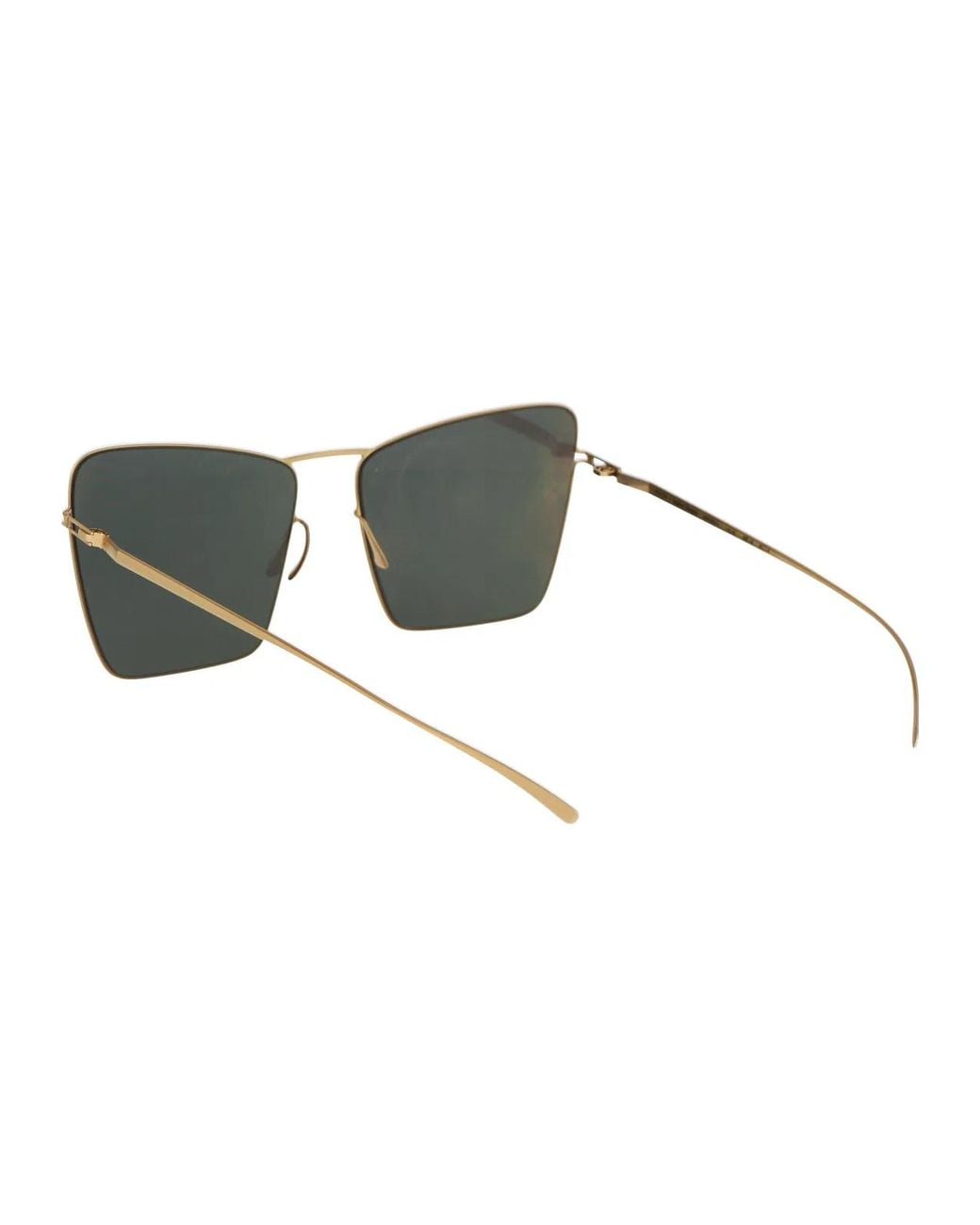 Mykita Brown Metal Sunglasses
