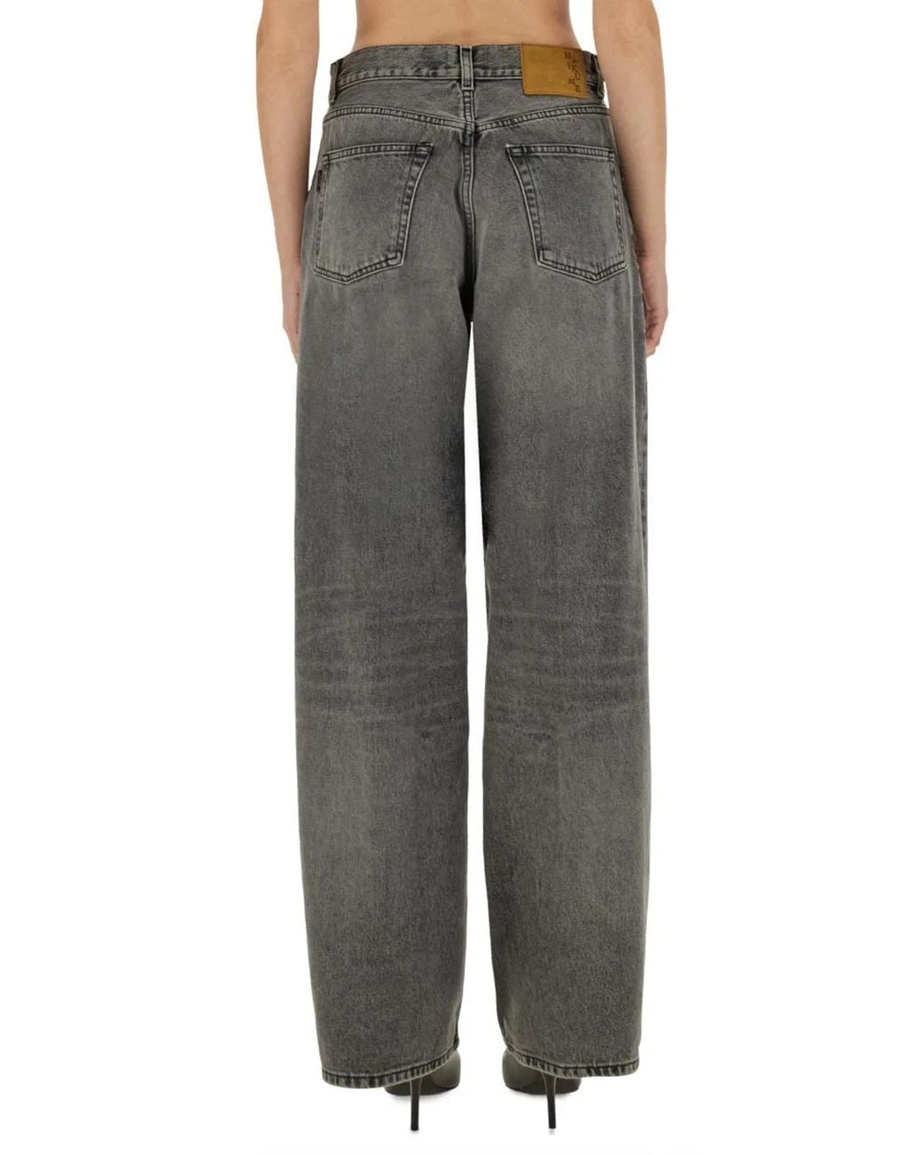 Haikure Gray Cotton Jeans