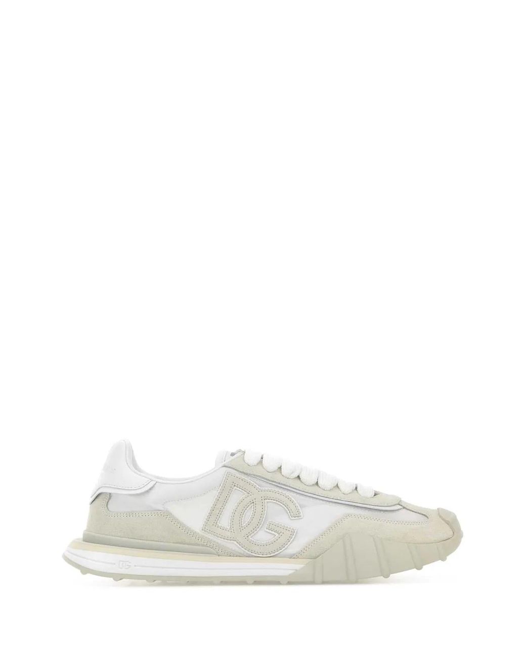 Dolce & Gabbana White Logo Sneakers for men