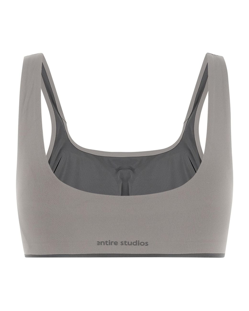 Adidas Originals Gray 'Optime Training' Top Adidas X Entire Studios