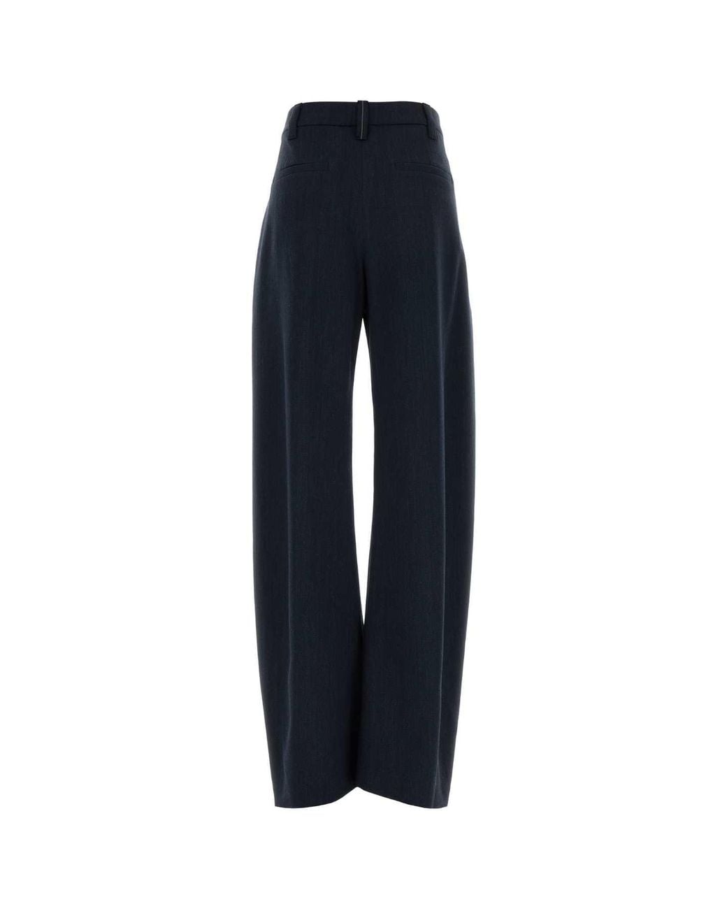 Brunello Cucinelli Blue Stretch Wool Pant