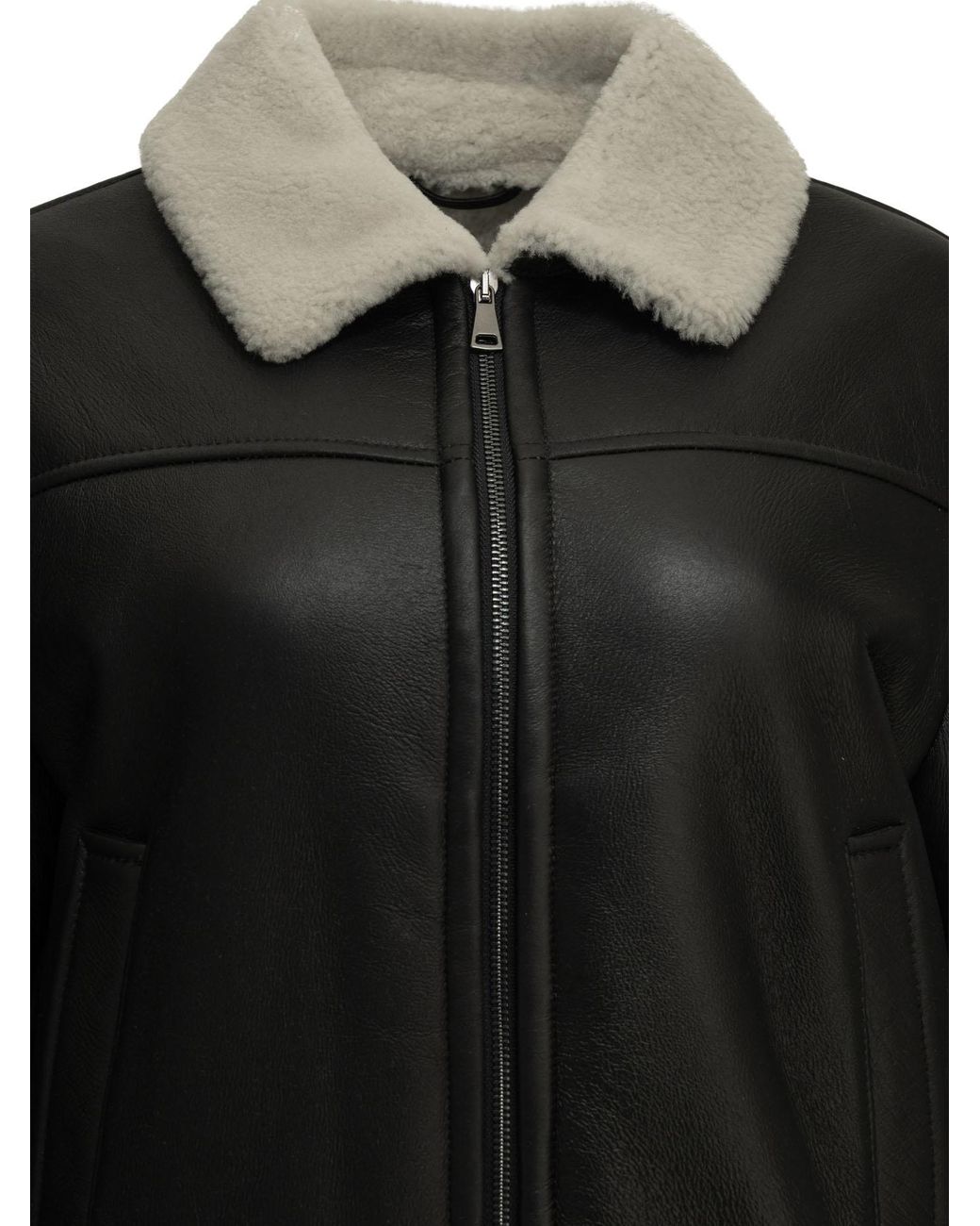 Semler Black Shearling Jacket