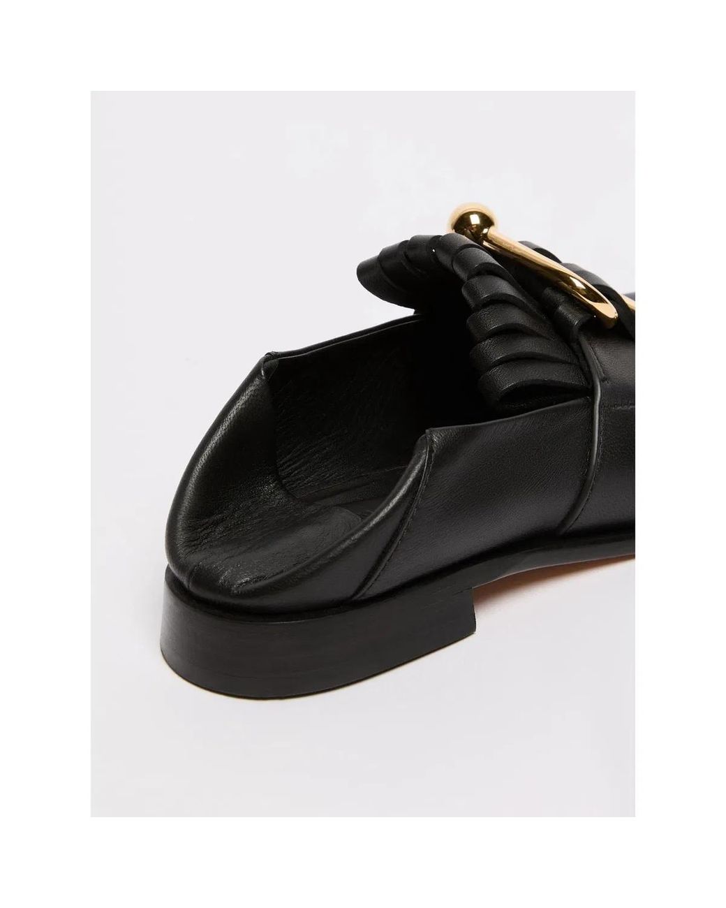 Max Mara Black Spxangizia Footwear