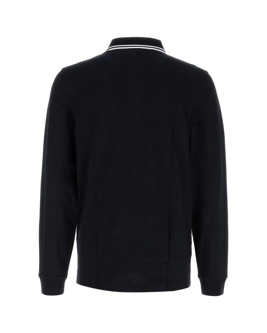Fred Perry Blue Piquet Polo Shirt for men