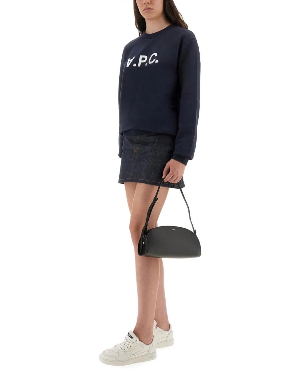 A.P.C. Blue Organic Cotton Jersey