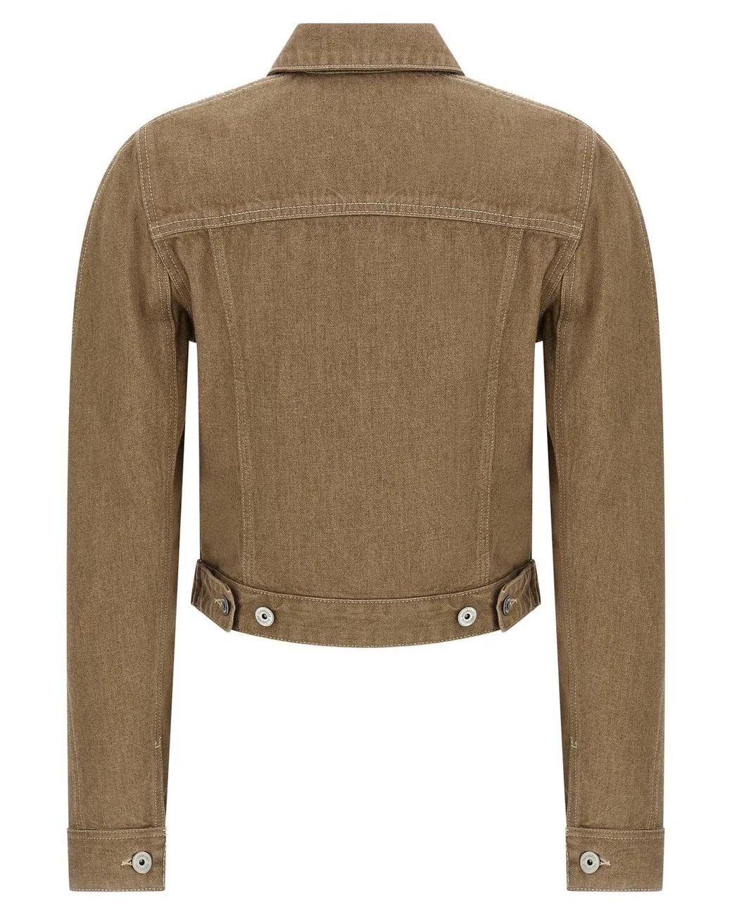 Jacquemus Brown Cargo Denim Jacket