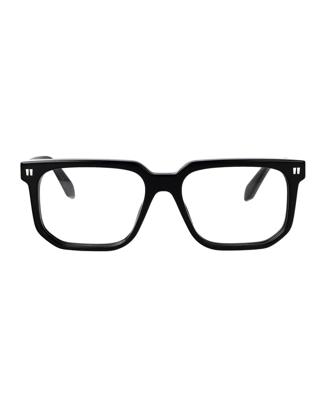 Off-White c/o Virgil Abloh Black Shiny Acetate Glasses