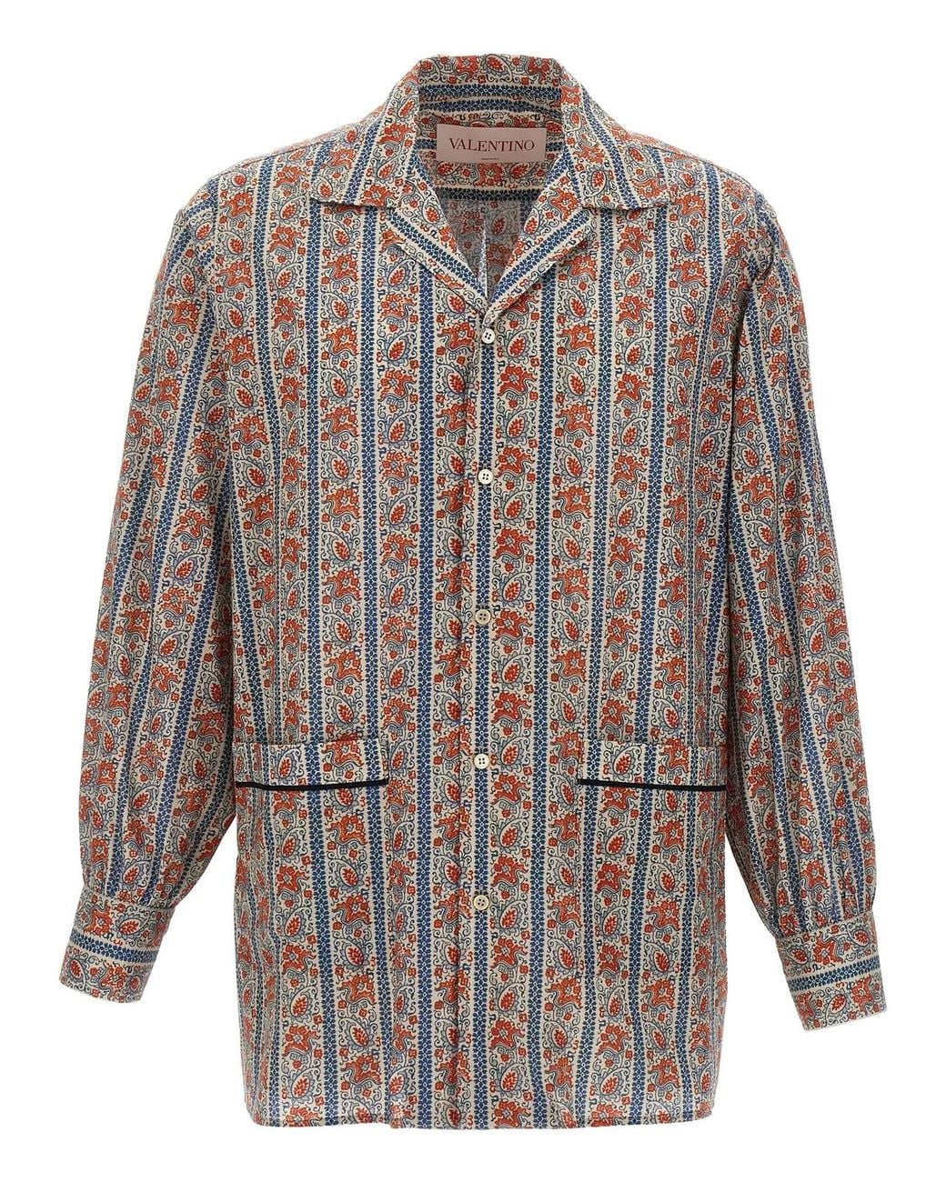 Valentino Garavani Multicolor 'Voyage Imaginaire' Shirt for men