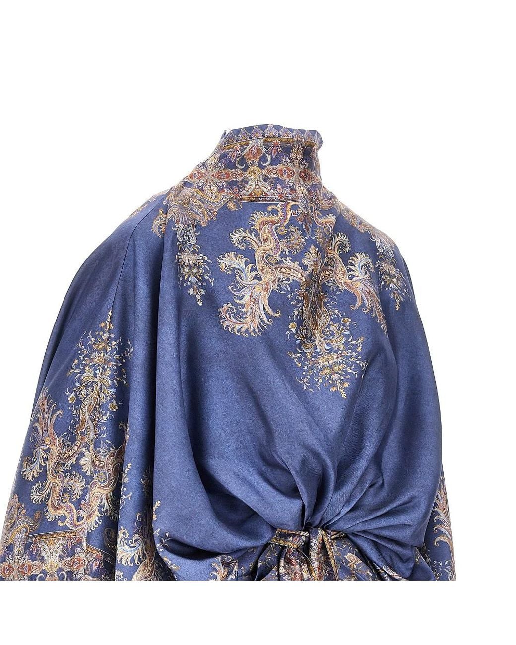 Zimmermann Blue Valiant Silk Dress