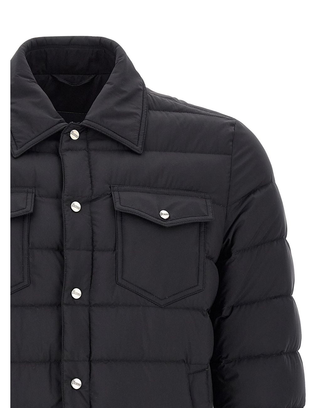 Herno Black 'La Denim Jacket' Jacket for men