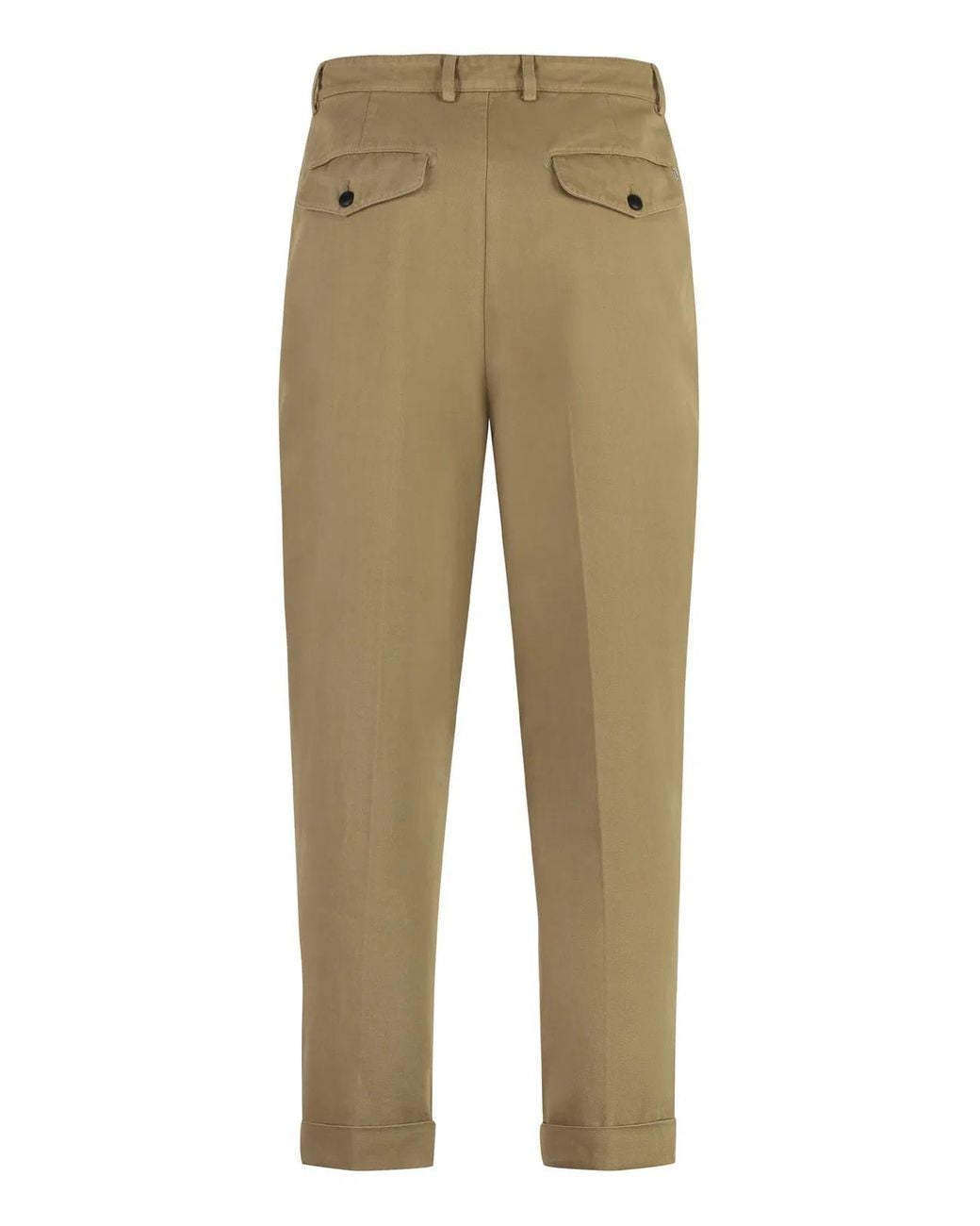 Dondup Natural Adam Stretch Cotton Chino Trousers for men