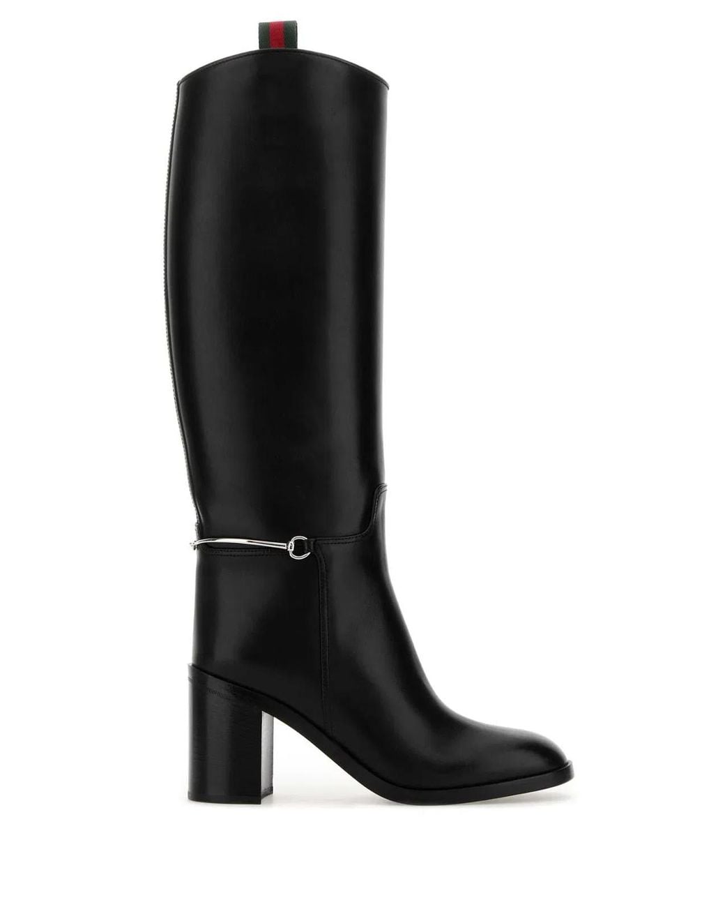 Gucci Black Leather Boots