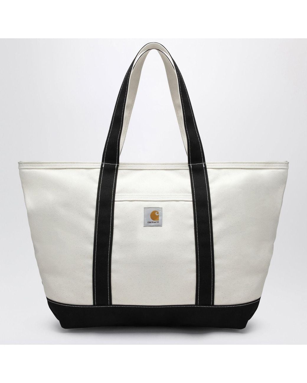Carhartt Black Canvas Beach Tote Canvas for men