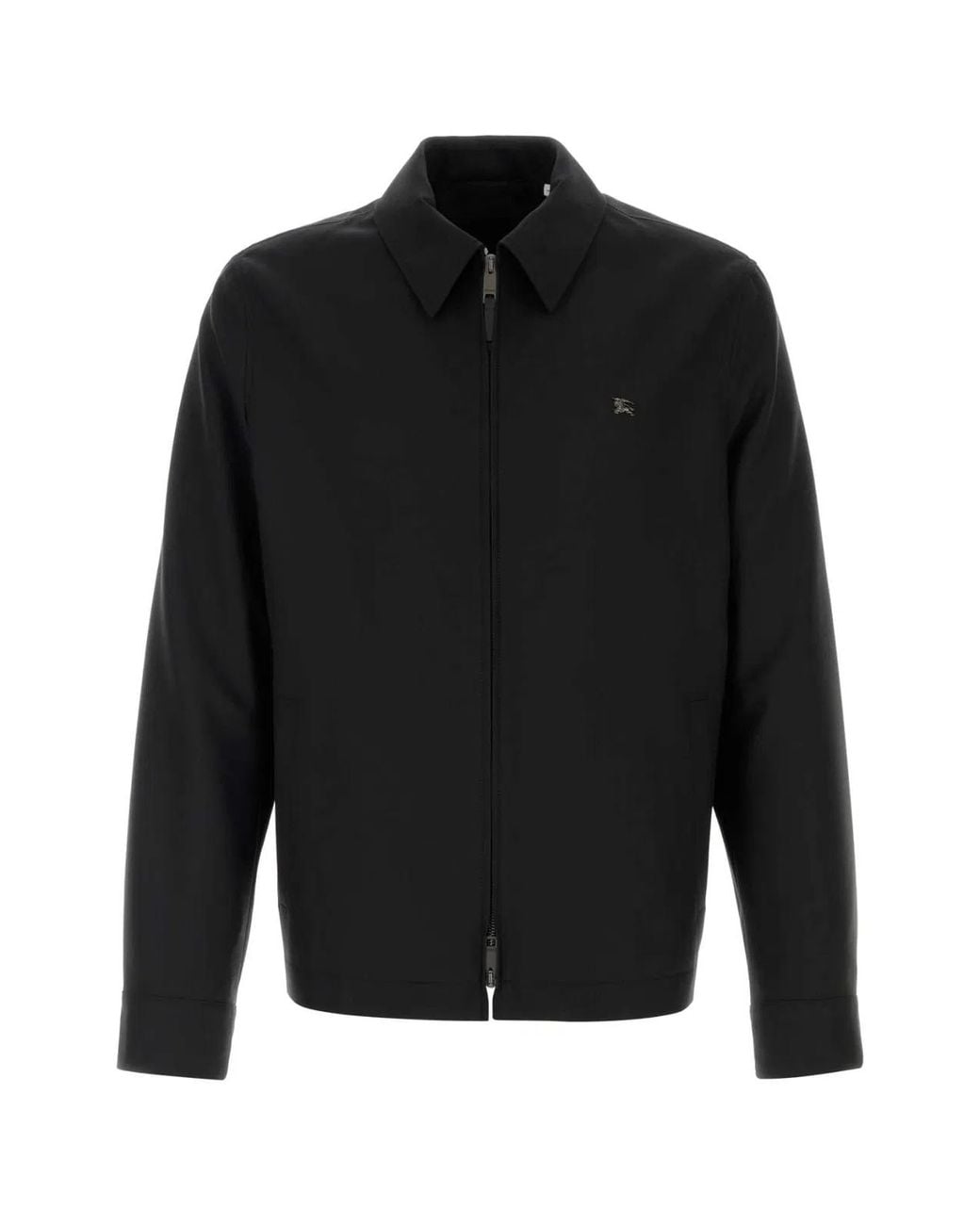 Burberry Black Twill Jacket for men
