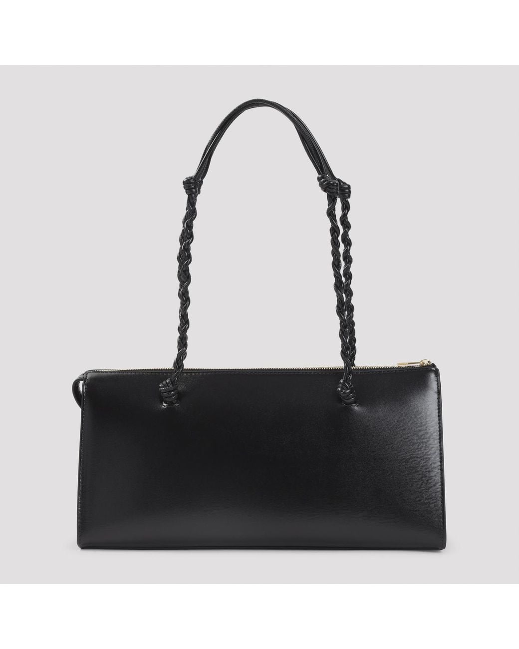 Jil Sander Black Tangle Shoulder Bag