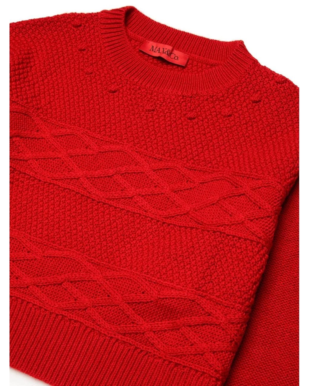 MAX&Co. Red Max&Co. Shirt
