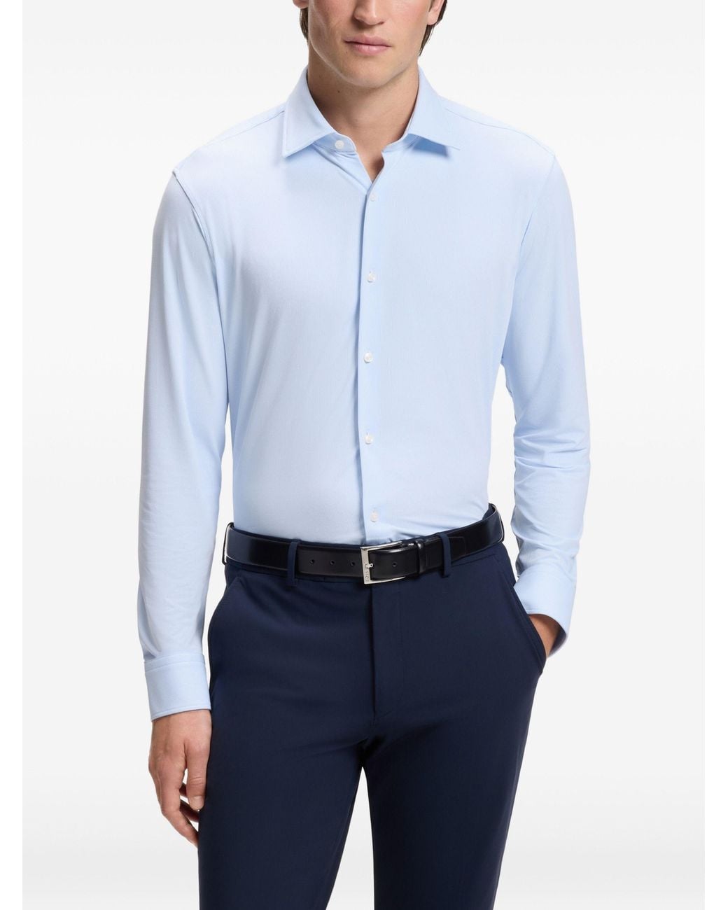 Boss Blue Camisa for men